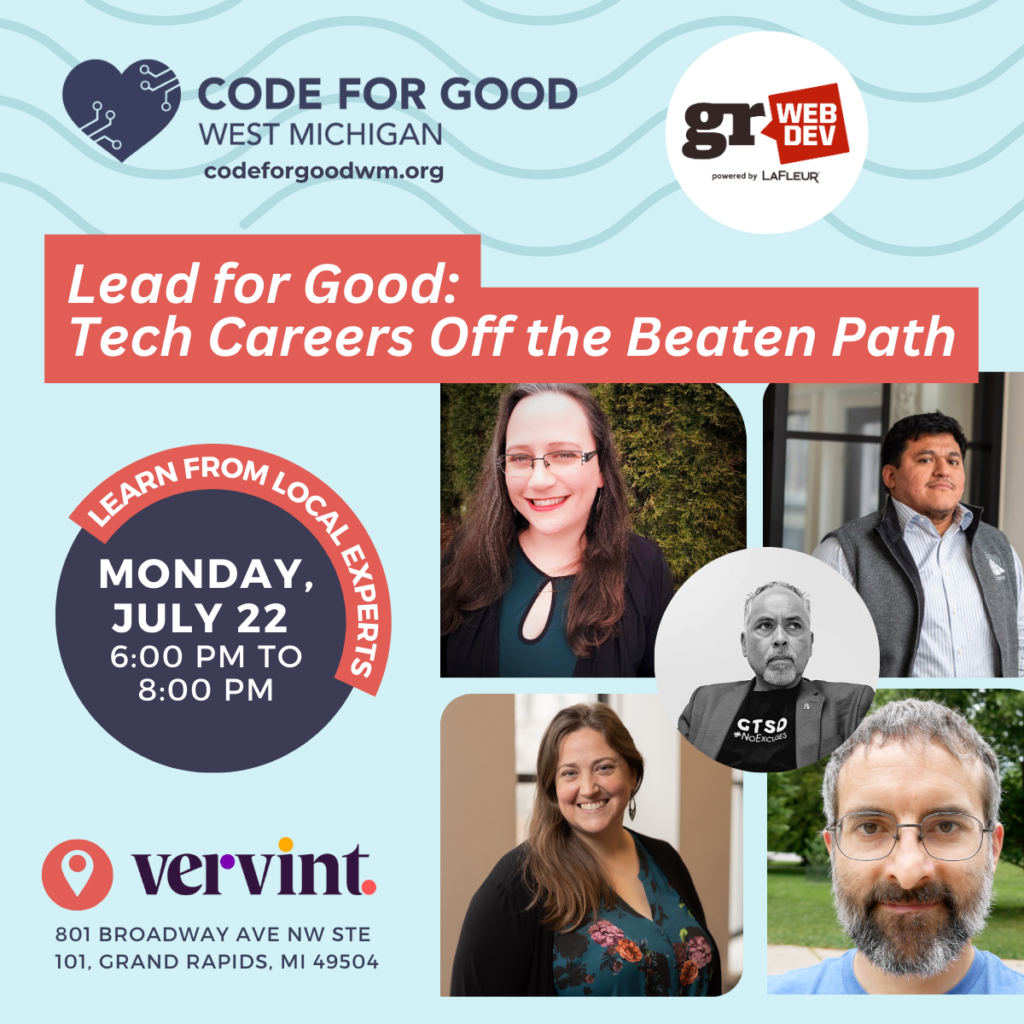 Lead for Good 2024 - Tech Careers Off the Beaten Path